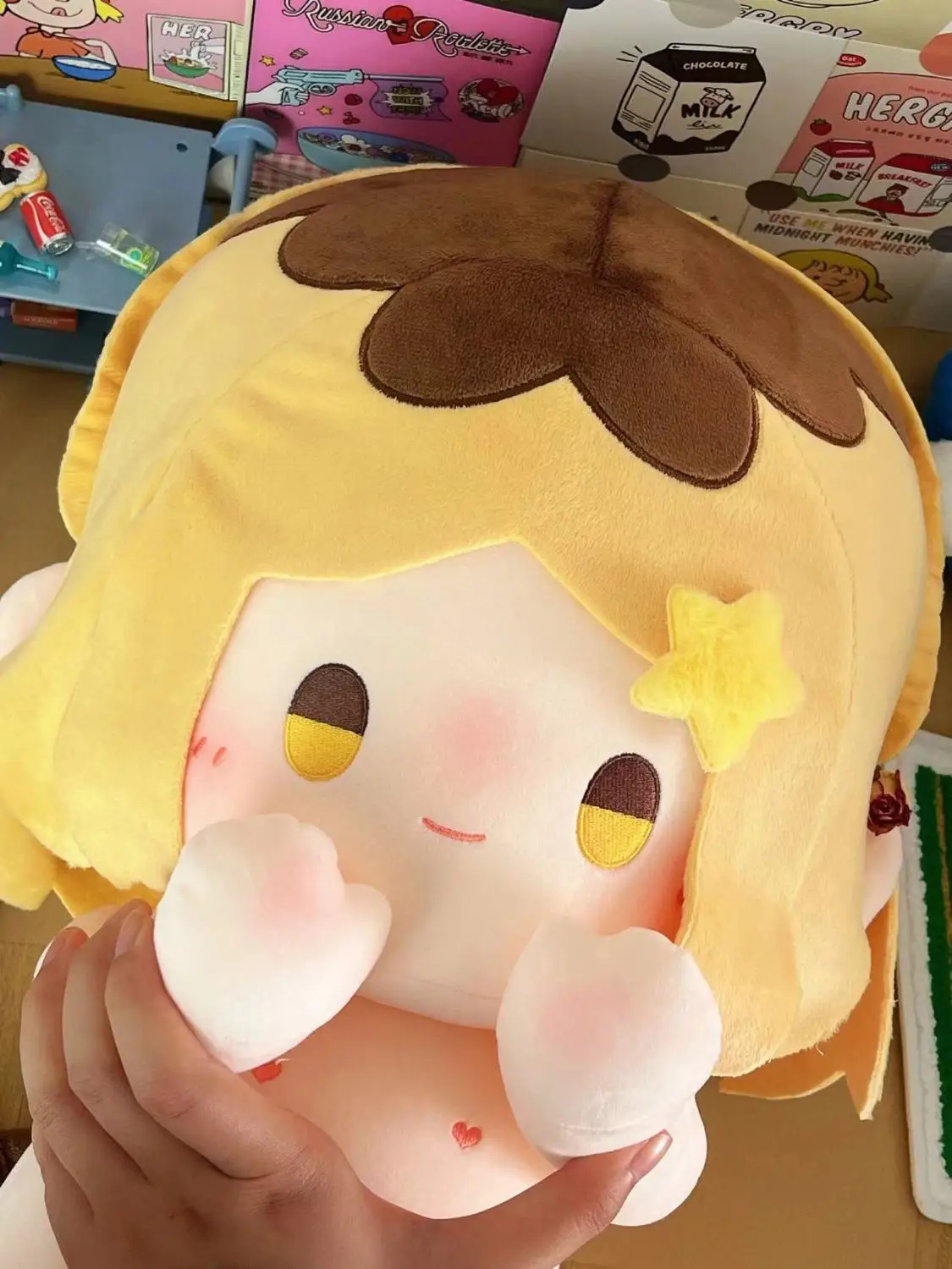 

40cm Anime Kozume Kenma Cartoon Sitting Posture Figure Plush Doll Body Dress Up Cotton Plushie Pillow With Clothes Cosplay Toy