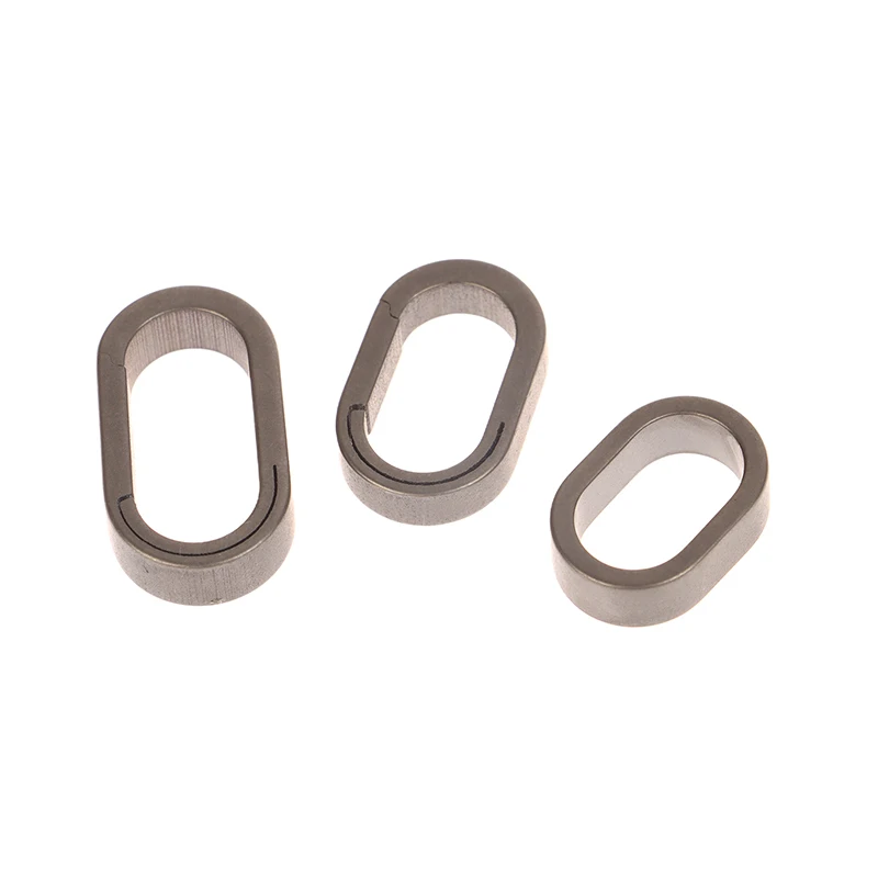 New Titanium Alloy Mini Key Ring Connection Buckle Universal Joint Auxiliary Ring Connection Bayonet Ring Personality