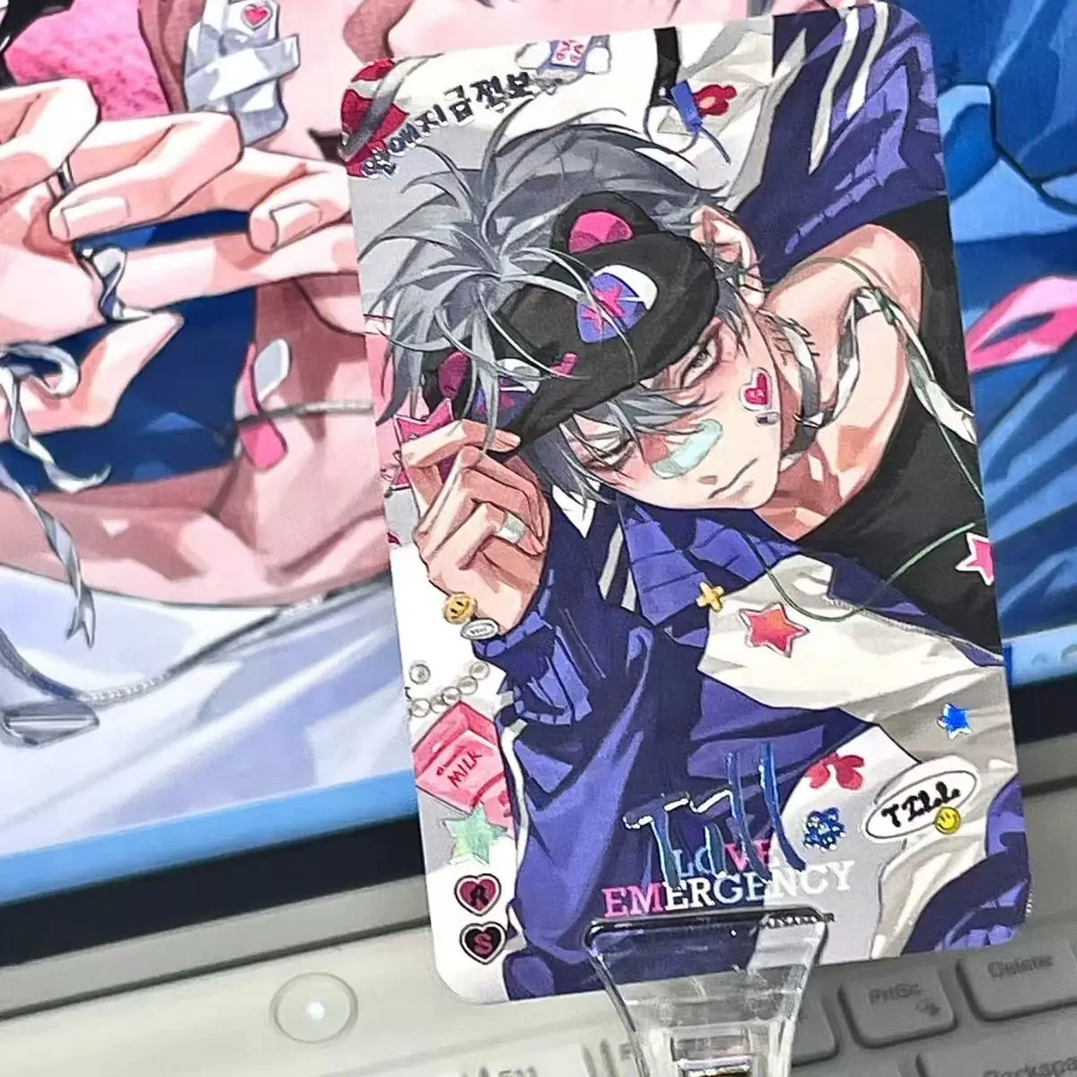 Alien Stage аниме IVAN TILL маленькая открытка фотокарточки для девочек друзья подарок DIY открытка закладка аниме аксессуары 2 шт./компл.