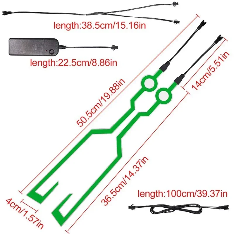 

Светоотражающая светодиодная наклейка-полоска для мотоциклетного шлема, самоклеящаяся, водонепроницаемая, для декора шлема