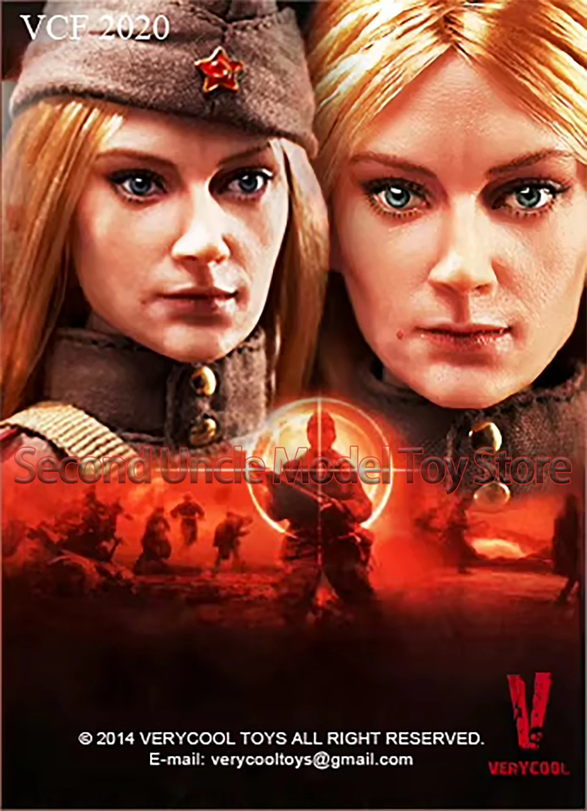 

VERYCOOL VCF-2020 1/6 Soviet Red Army 12'' Female Soldier Military Action Figure Full Set Collectible Model Toys Gifts