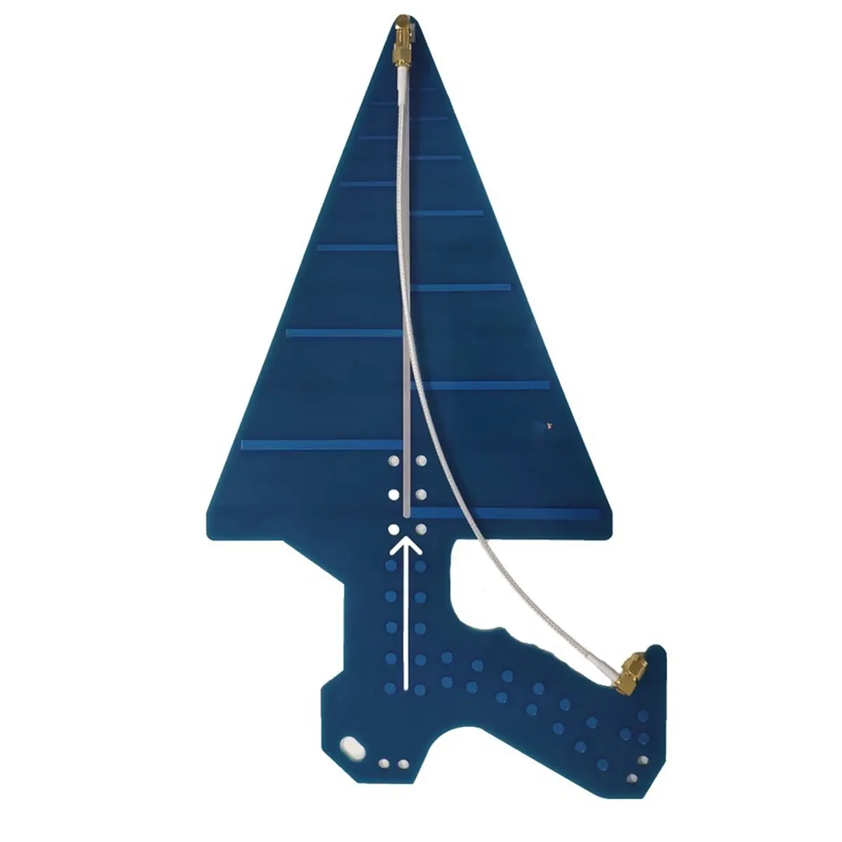 A32I Log Periodic Antenna 0.6-10Ghz Direction Finding Antenna Spectrum Analyzer Signal Analysis and Positioning EMC Antenna