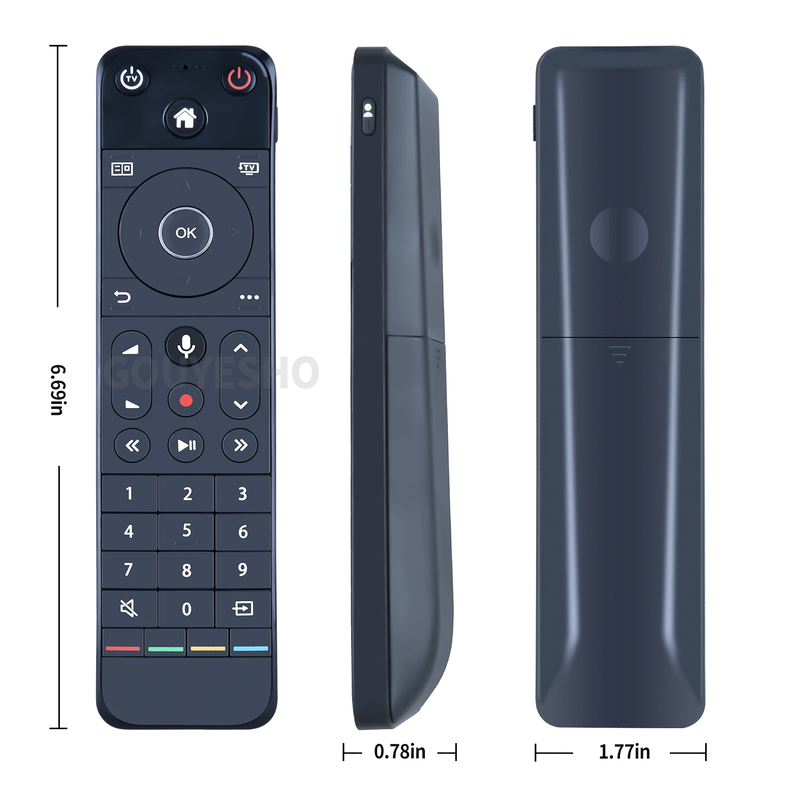 Novo controle remoto para LGI Babylon LIBERTY GLOBAL RCU RC 4213801   RC 4213801 /01BR Para TV Inteligente Ziggo