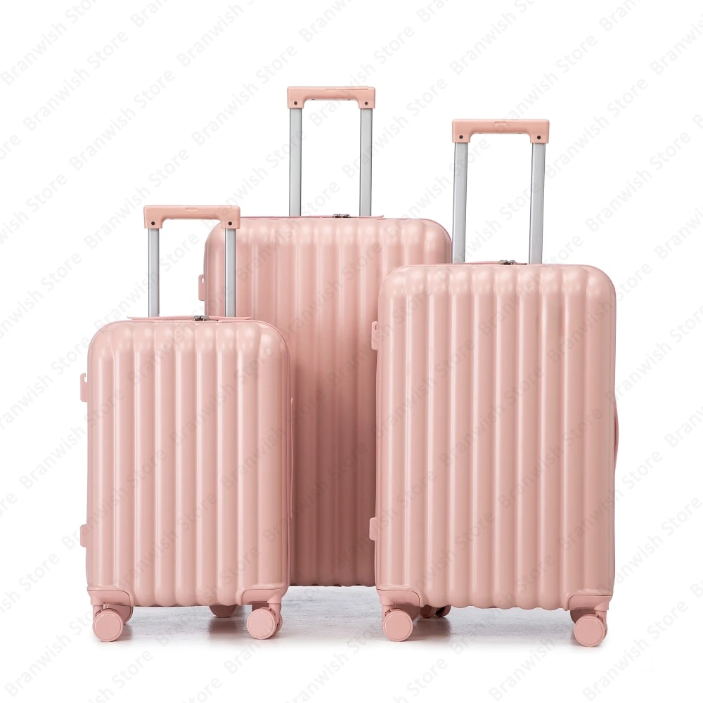 

Hard Shell Luggage Set with Spinner Wheels USB Port Cup Holder 20/24/28 Inch ABS Travel Suitcase Lightweight Carry On Luggage