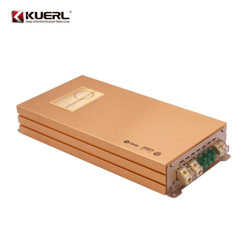 Car Audio Modification Power Amplifier High Power Mono Class D Digital 1200W Single Road Car Power Amplifier