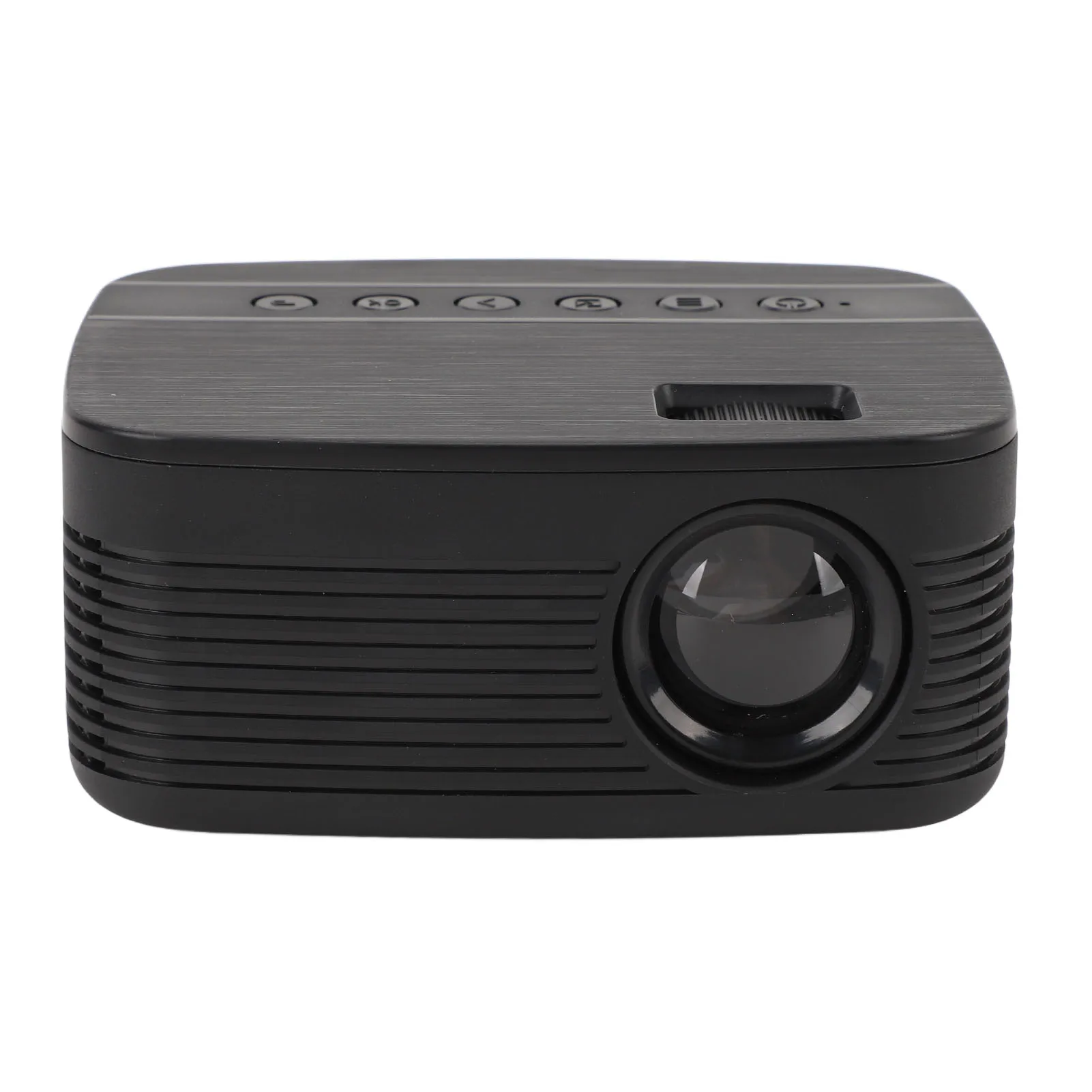 جهاز عرض محمول 1080P HD جهاز عرض لاسلكي 16-110 بوصة TFT LCD فيلم فيديو العارض 4 قناة مصباح ليد مكبرات صوت HiFi