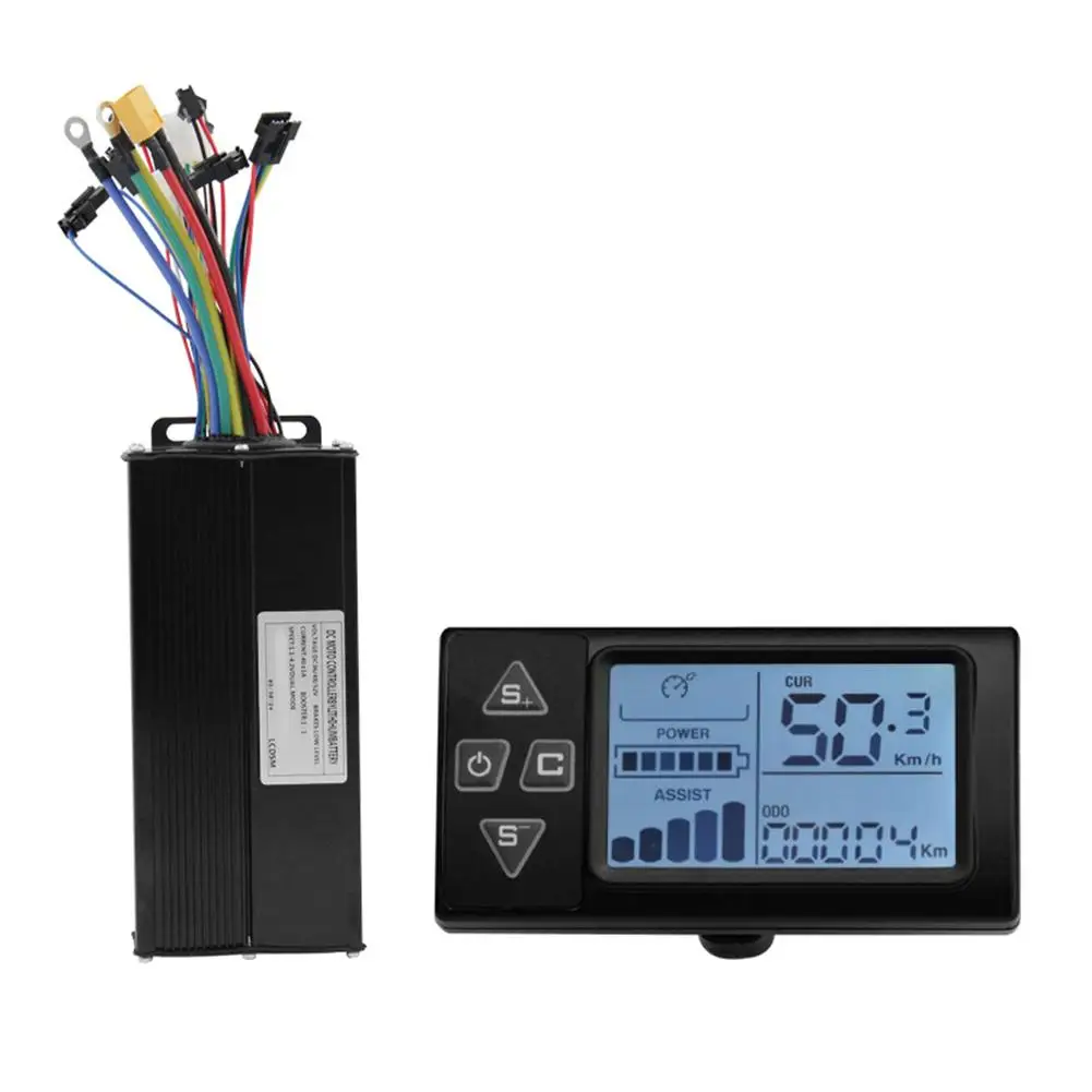 

36V 40A Brushless Motor Controller with Display for Electric Bike and Scooter Motors 1500W 2000W Featuring 3 Intelligent Modes
