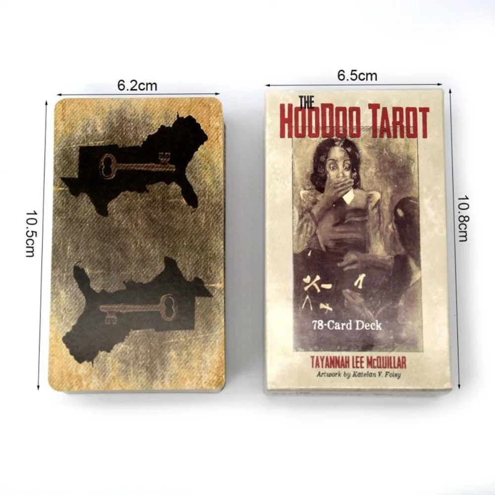 The Hoodoo Tarot Hu Poison Tarot English Retro Series Unknown Man Tarot