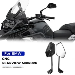 Espelho retrovisor CNC para motocicletas, espelhos laterais para BMW R1250GS, R1200GS, aventura, 1200GS, R 1250GS, acessórios para motocicletas