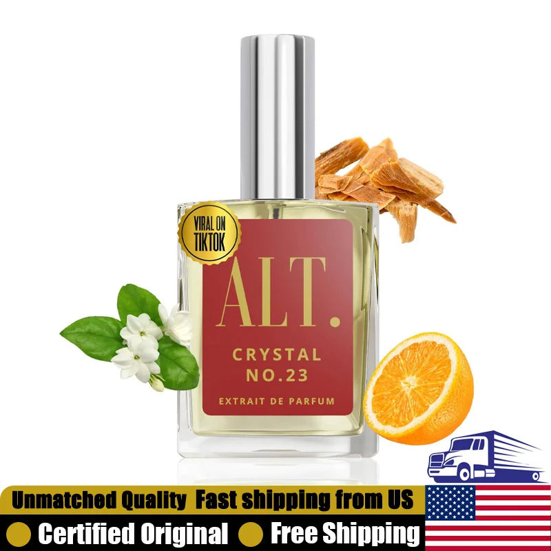 

ALT. Fragrances Crystal No. 23 Extrait de Parfum Spray 2.0 Oz Long-Lasting Unisex Cologne Perfume Inspired by Baccarat Rouge 540