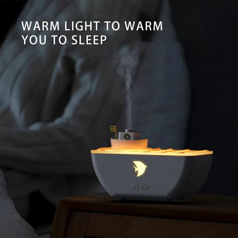 Humidifiers For Bedroom Ship Design Small Air Humidifiers Quiet 7 Colors Lights Humidifier For Car Outdoor Relaxing Mood Bedroom