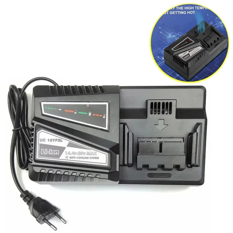 UC18YFSL Lithium  faster Battery Charger ,for Hitachi 14.4V 18V BSL1415 BSL1420 Series Tool