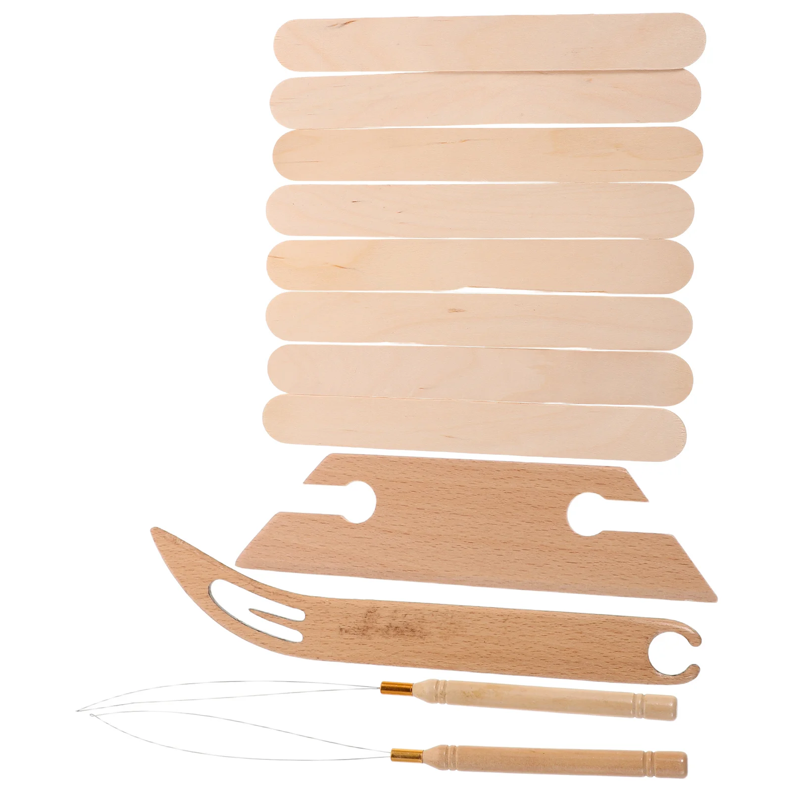 

1 комплект, набор деревянных челнок, ручная работа, поделки своими руками для вязания, свитера, шарфов, деформирующийся разделитель, карты, аксессуары для рукоделия