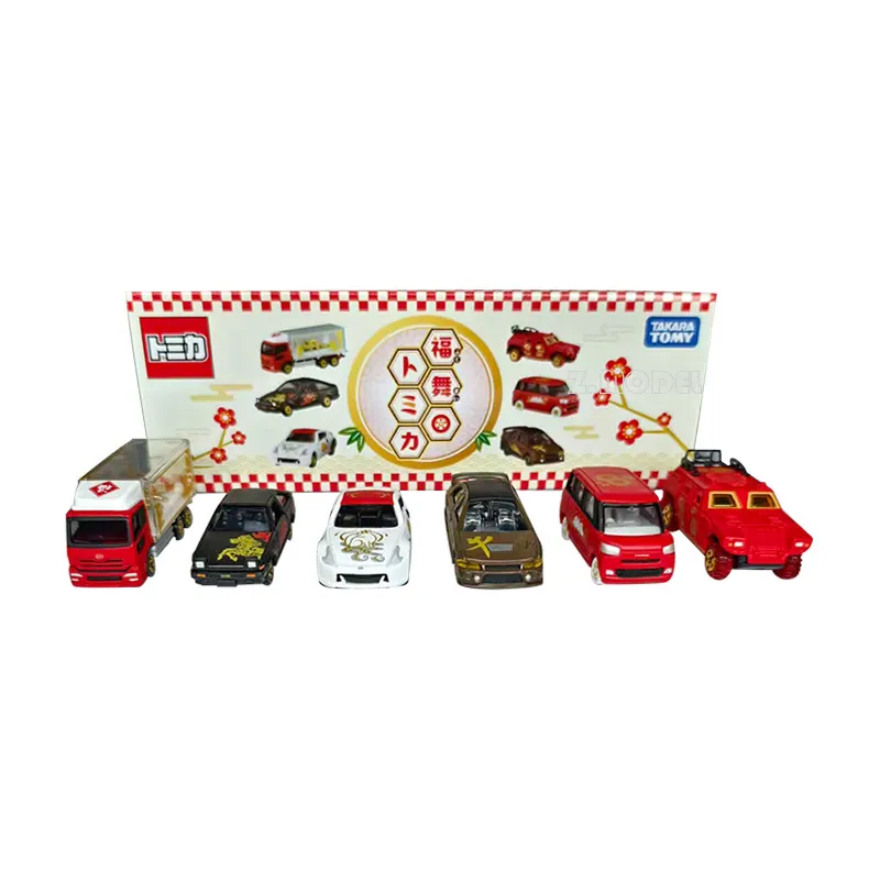 Tomica Alloy Car For Collector Simulation Holiday Gifts/model Ornaments 2026 Fuwu Spring Festival New Year Blind Box Set