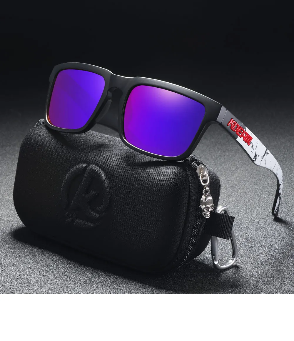 2025 neue Kdeam Original Marke Design Polarisierte Sonnenbrille für Frauen Männer Mode Unisex Trendy Outdoor Brillen Für Paar – Detail 39