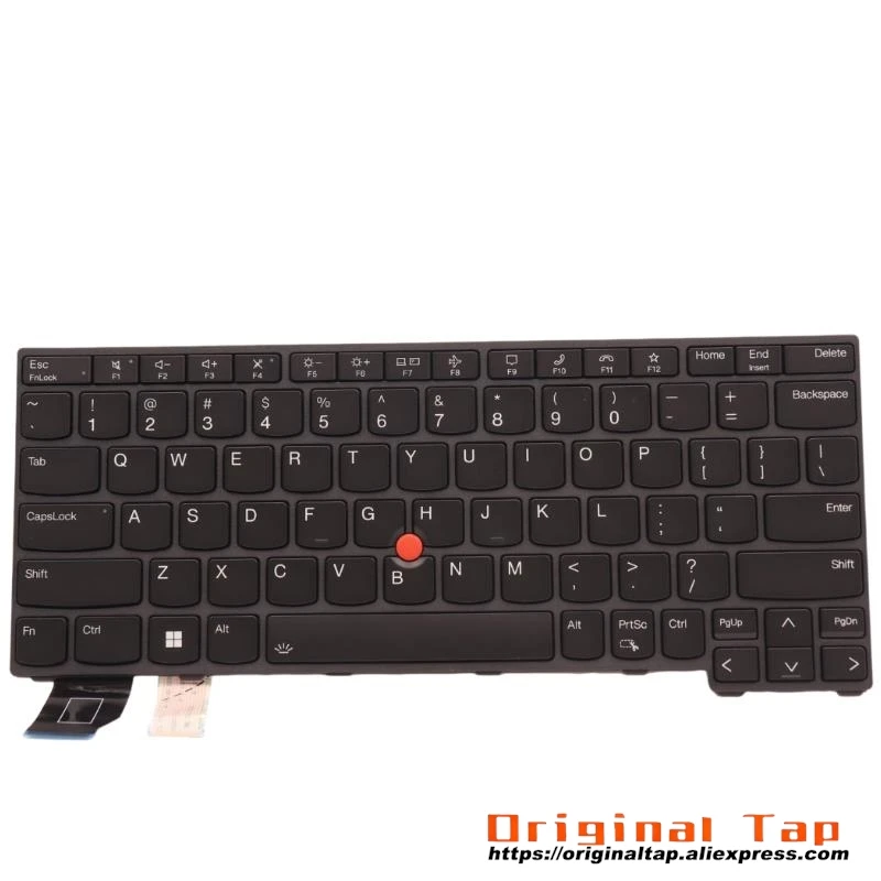 US English Backlit Keyboard for Lenovo Thinkpad X13 L13 Yoga 2-in-1 Gen 3 4 5 5N21H76804 5N21H77022 5N21H77171 5N21H77219 5N21H7