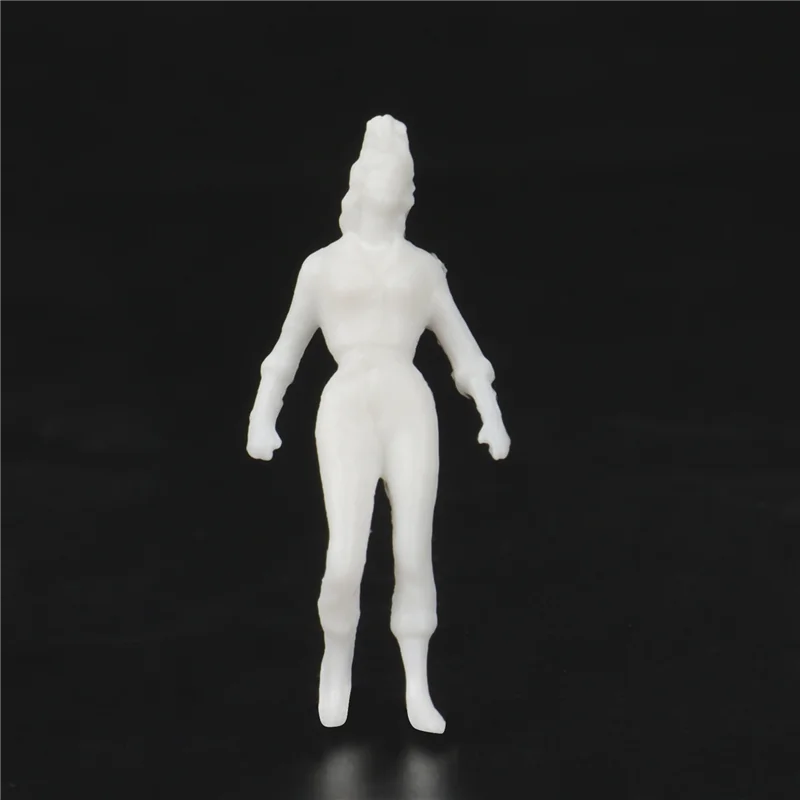 B49B-1:50 figurines blanches modèle Architectural échelle humaine modèle HO peuples en plastique, 200 pièces
