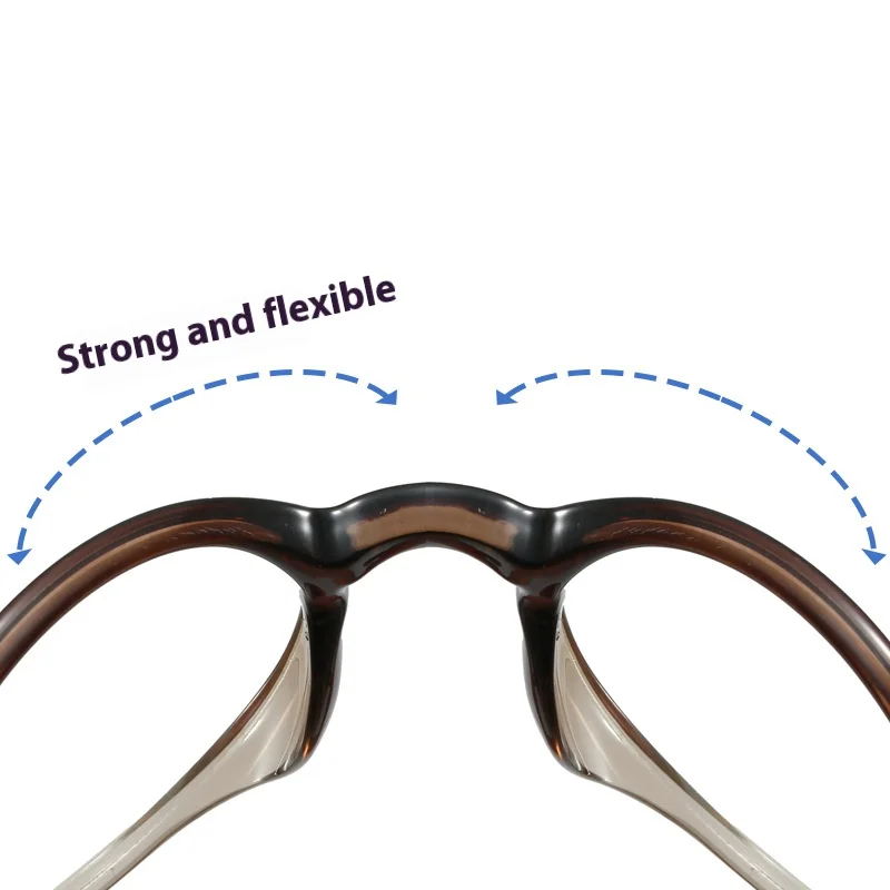 UltraLight TR90 ريترو وصفة طبية مستديرة قصر النظر مد البصر الزجاج الرجال النساء البصرية مكافحة الأزرق الكمبيوتر عدسة فوتوكروميك