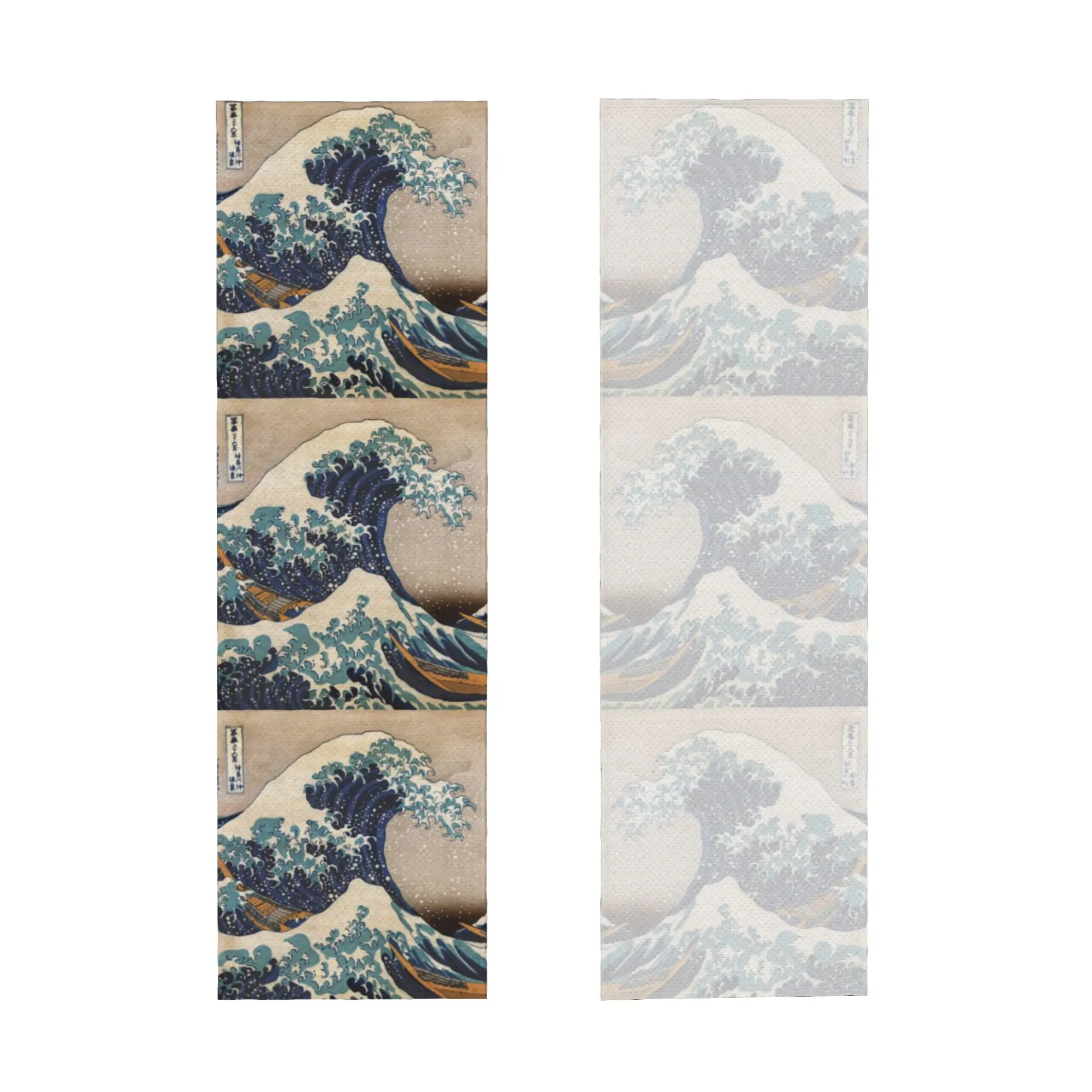 The Great Wave off Kanagawa Cold Exercise Towel  Yoga And Fitness Running Outdoor Activities Travelling Swimming Camping Towels