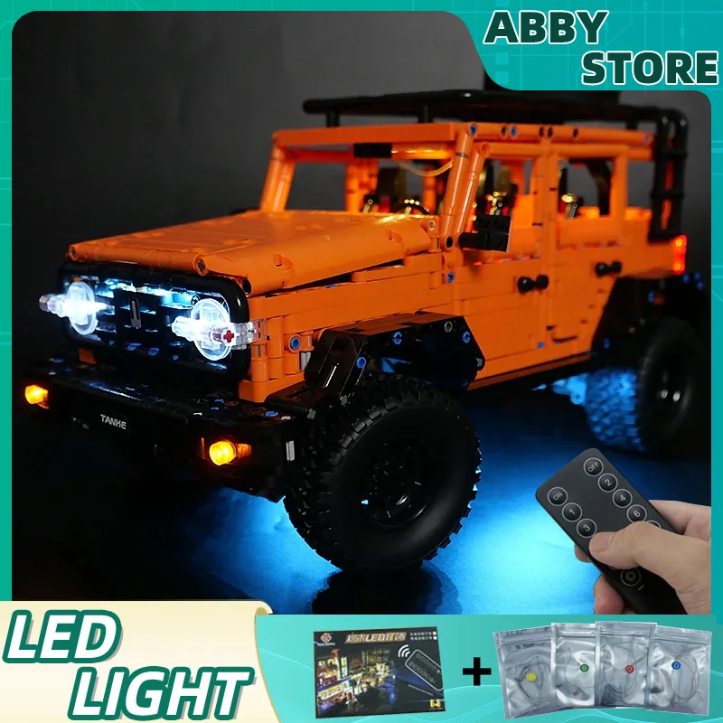 

DIY RC LED Light Kit For LEGO T5015 Technical Sports Car (Only LED Light,Without Blocks Model)