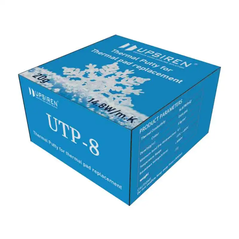 UPSIREN المعجون الحراري UTP-8 لمعالج VGA GPU IC التبريد السريع وسادة حرارية استبدال المعجون حجب الحرارة عالية الأداء