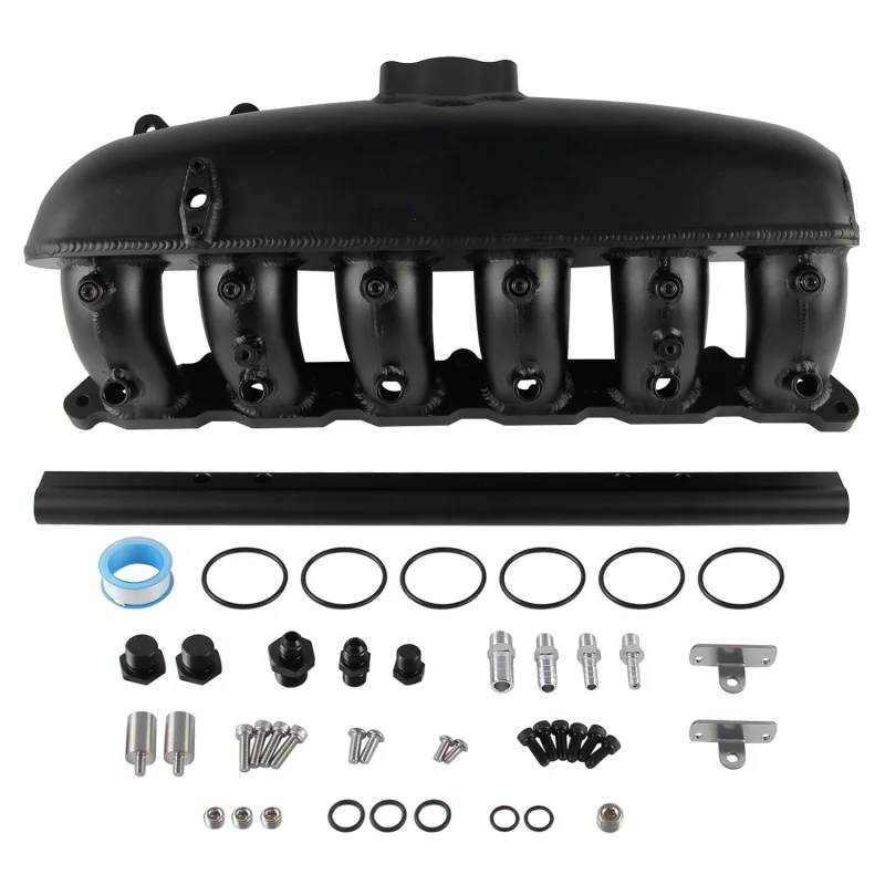 

For BMW M2 435i 535i E92 F30 F31 F32 F33 Aluminum Billet Intake Manifolds Fuel Rail Kit For N55 3.0T Turbo Engines