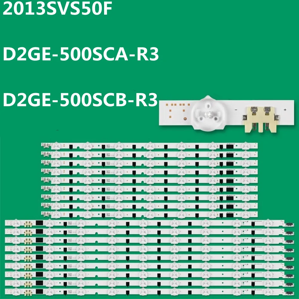 

18pcs LED Bar for 2013SVS50F D2GE-500SCA-R3 D2GE-500SCB-R3 UE50F5000 UE50F5070 UE50F5500 UE50F5700 UE50F5570 UE50F6100 UE50F6170