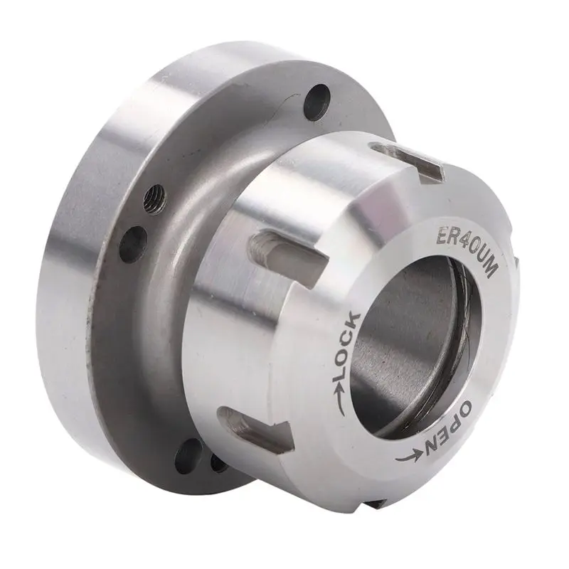 Clamping Collet Chuck Compact Design Replacement For CNC Milling Machine Lathe ER40 80Mm Diameter