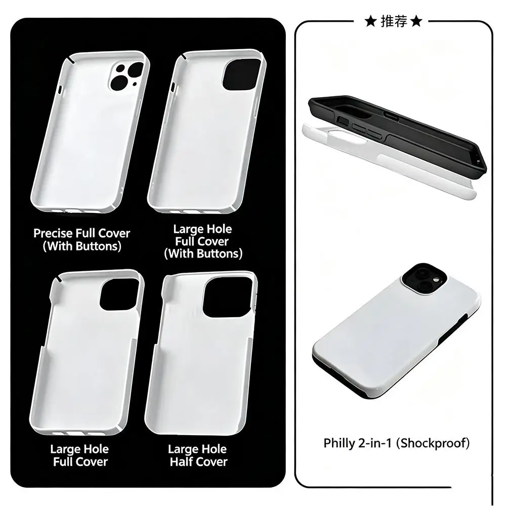 Modne czerwone etui na telefon B-Bulles, etui na iPhone 18 17 16 15 14 13 12 11 Pro Max X XR XSMax Plus, błyszcząca folia, twarde etui. — zdjęcie produktu 5