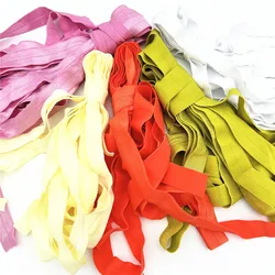 6M/lot Width 1.8cm Narrow Elastic Stretch Lace Trim Small For Lingerie Clothing Accessories Sewing Applique