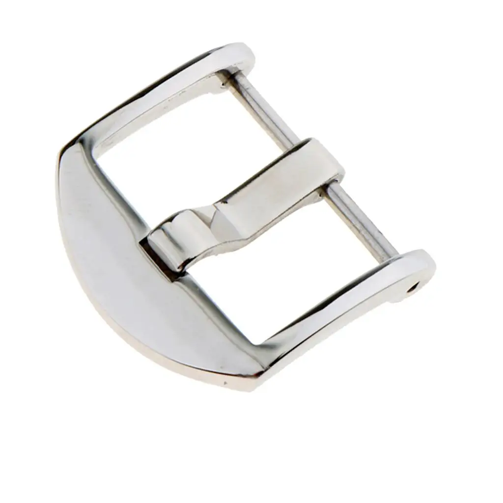 Stainless Steel Replacement Pin Buckle Single Watch Buckle for Watch Band Strap