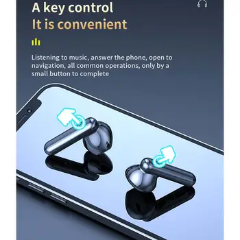 K40觸控5.3無線耳機HIFI 3D立體聲耳機跑步運動遊戲耳機TWS ENC降噪耳塞 8 最佳銷售 降噪耳機 - №7