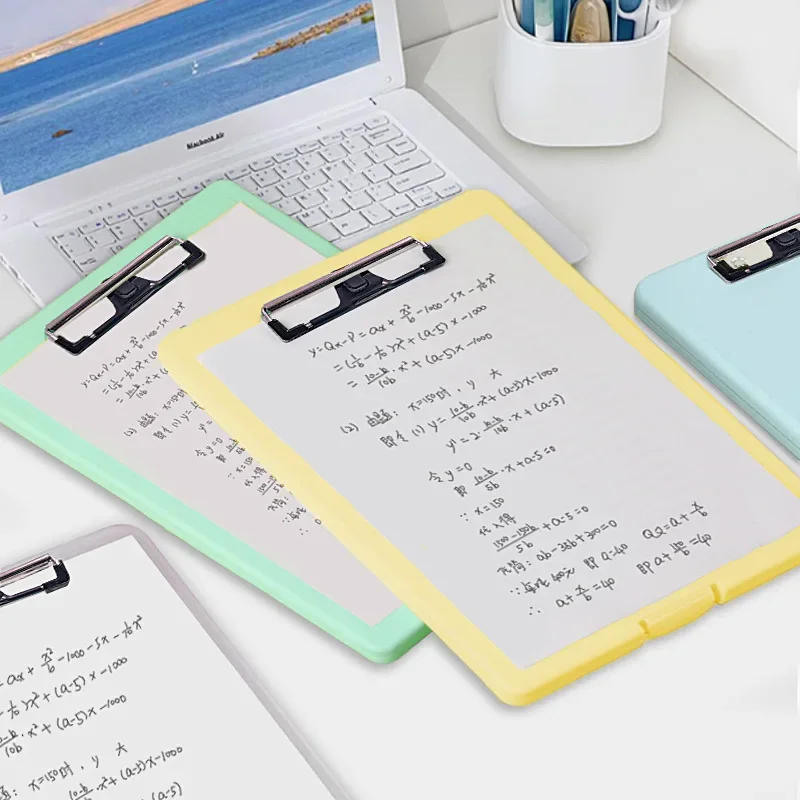 A4 File Clipboard Large Capacity Board 2 - in - 1 High - Value Folder: For Student Papers, Office Writing & Document Storage