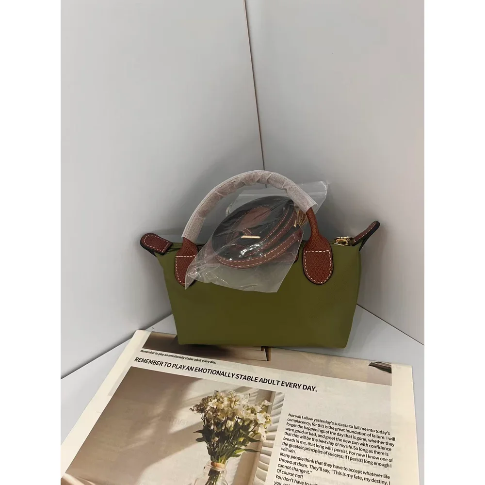 

Y2k Fashion Multi functional Handbag Adjustable Strap Women's Single Shoulder Cross arm Handbag Mini Nylon Bag Crossbody Bag