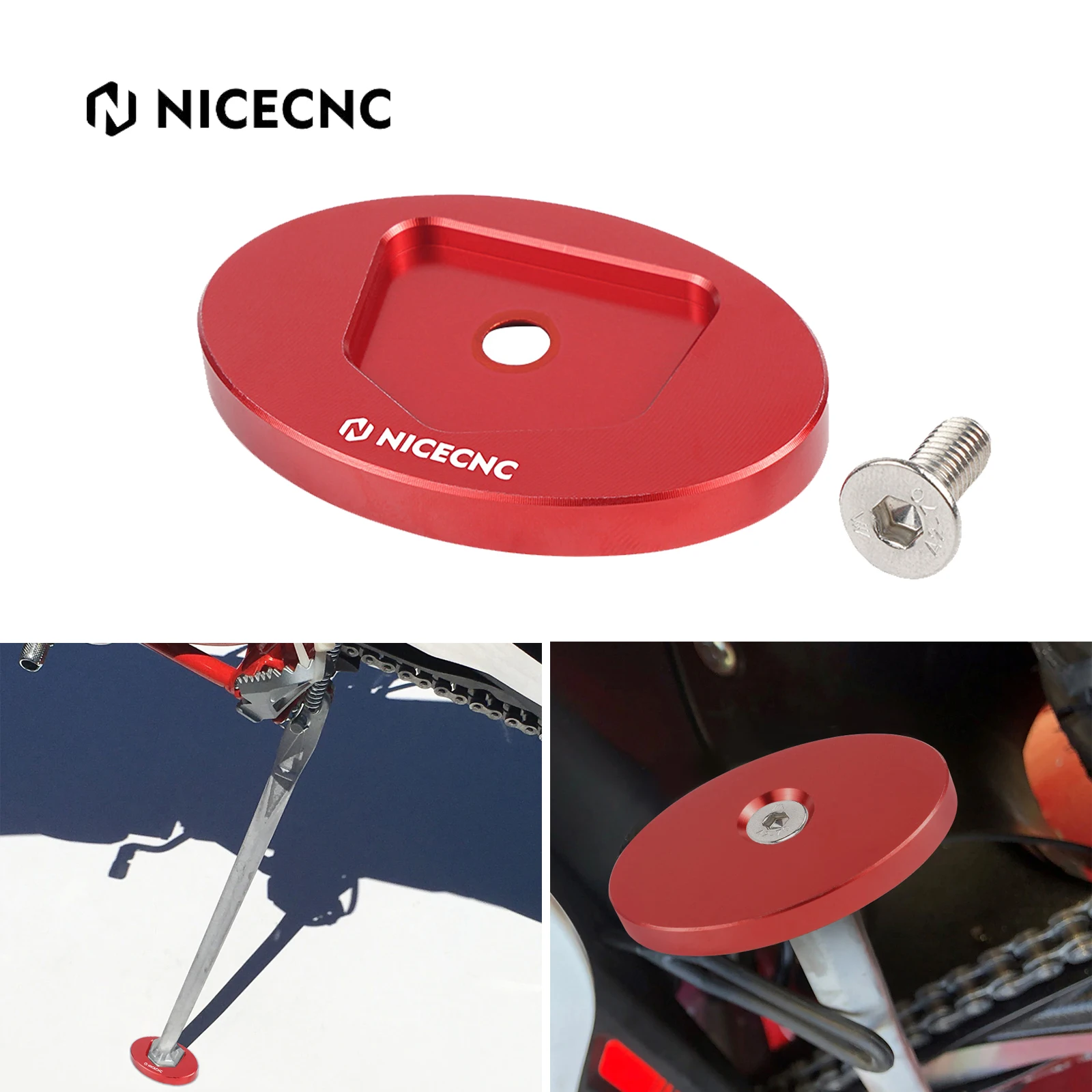

NICECNC For Beta RR 300 Xtrainer 300 2020-2024 2023 RR 125 RR 250 RR-S 350 390 430 500 Racing Kickstand Side Stand Pad Extension