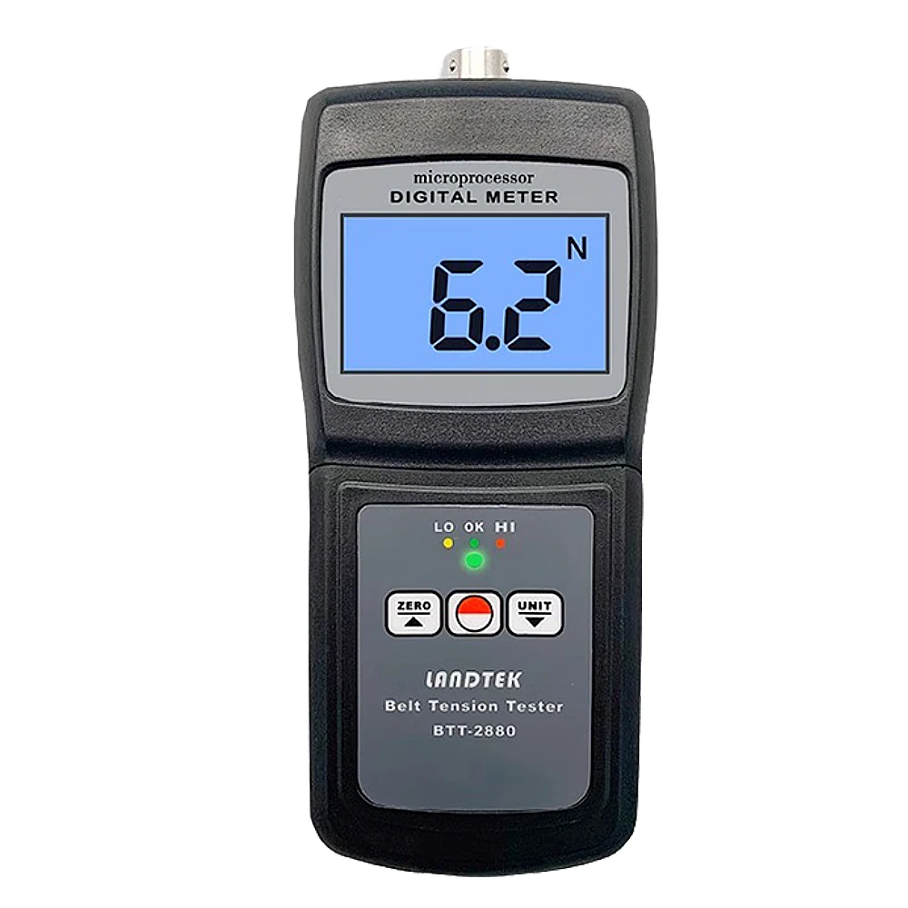 Digital display belt tension meter BTT-2880 belt tension meter 0N~750N textile chemical fiber cable film measuring instrument