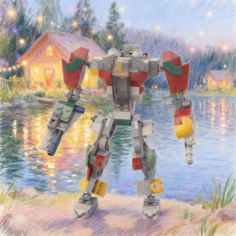 

169pcs MOC Creator Designer Sets BFT MECH SUIT Model Building Blocks Construction Christmas Gift Assemble Toys DIY Creative Idea