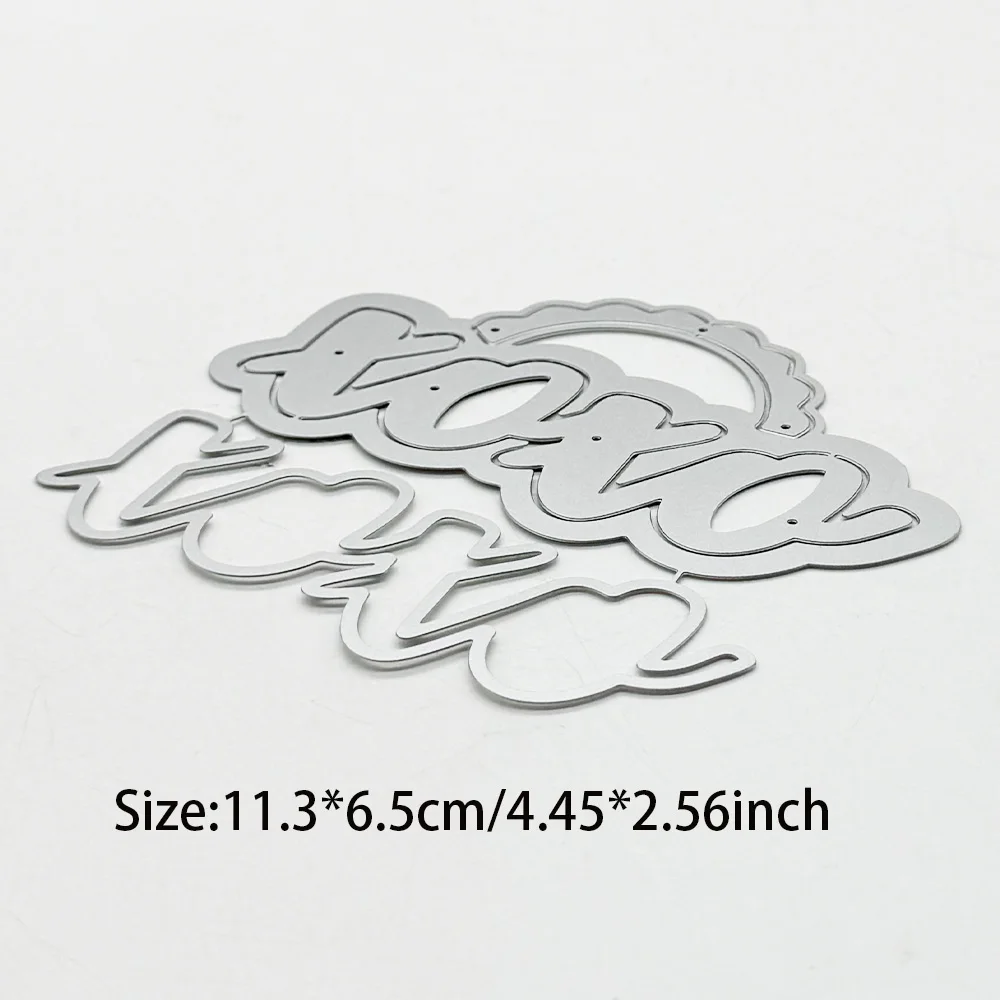 KSCRAFT XOXO Bag Topper Cutting Dies Stencils for DIY Scrapbooking Decorative Embossing DIY Paper Cards