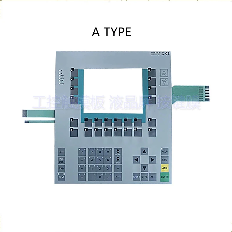 New Replacement Compatible Touch Membrane Keypad Front Plastic Case Cover Housing for C7-635 6ES7635-2EC02-0AE3