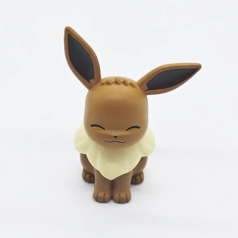 Pokémon Eevee Figure Ornements, Poupées Quaxly, Jouet Anime en vrac, Mini Butter, Petite poche, Monstertabletop, Décoration, Cadeau, Original