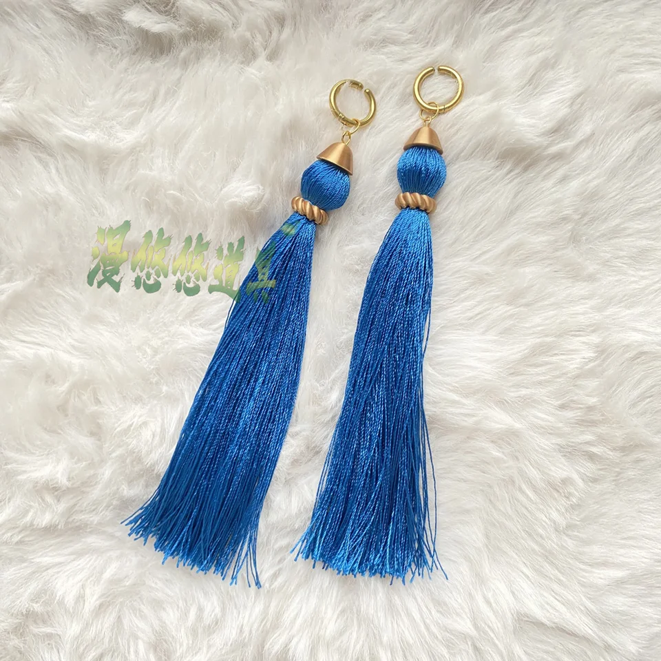 Anime GACHI AKUTA Zanka Nijiku Cosplay Costume Accessories Blue