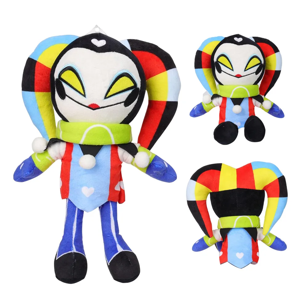 Fizzaroli-juguetes de peluche de Anime para Cosplay, payaso divertido de dibujos animados, regalos de navidad Kawaii, mascota de peluche suave, cumpleaños y Navidad, 30cm