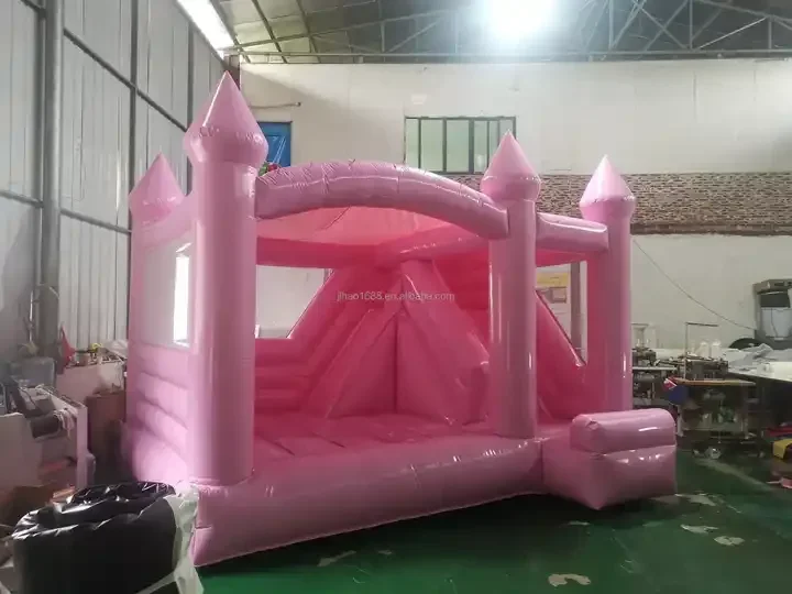 Hot sell inflatable bouncy castle combo module bounce house with slide combo