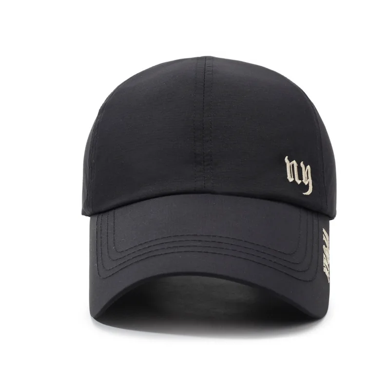 Spring and summer light and thin breathable quick-drying baseball cap men's outdoor extended brim cap sunshade sports hat