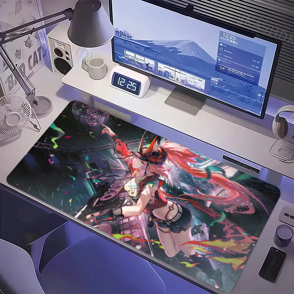 Game H-Honkai Star Rail Rappa Mouse Pad Non-slip Thickened MousePad Large Writing Lockedge Office Student Gaming Cushion