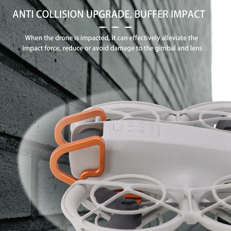Gimbal Bumper for Neo Drone Anti-Collision Aluminum Alloy Protective Bar Camera Lens Protector Bumper Black [IANC-]