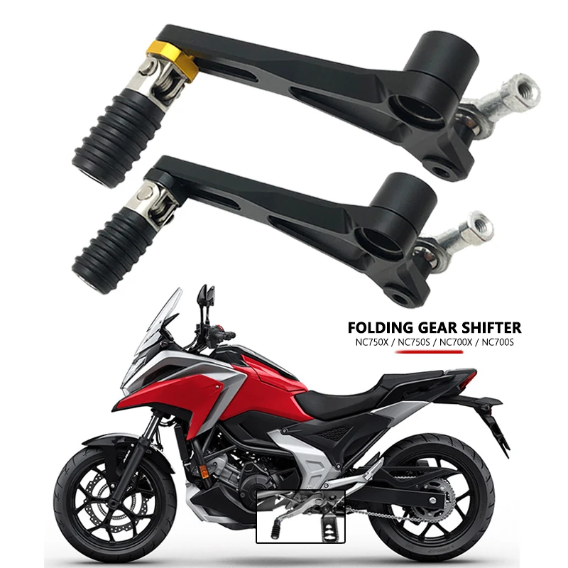 

Подходит для HONDA NC750X NC750S NC700S NC750 S/X NC 700X 2014-2023 2021 2022, регулируемый складной рычаг переключения передач, левый рычаг педали переключения передач