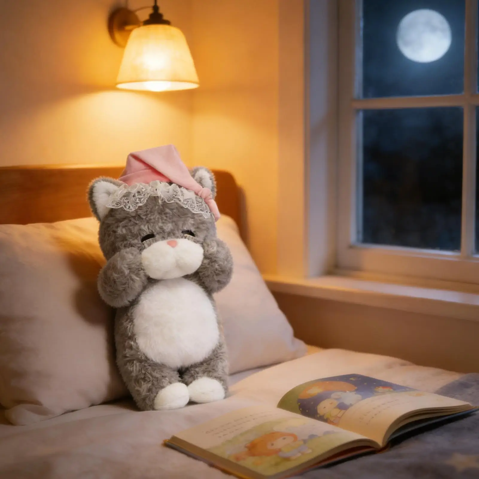 

Cat Stuffed Animal 13.8 Inch Soft Plush Cat Toy Doll Toy Cat For Kids Living Room Bedroom Sofa Bed Chair Bedside Desk Home Car