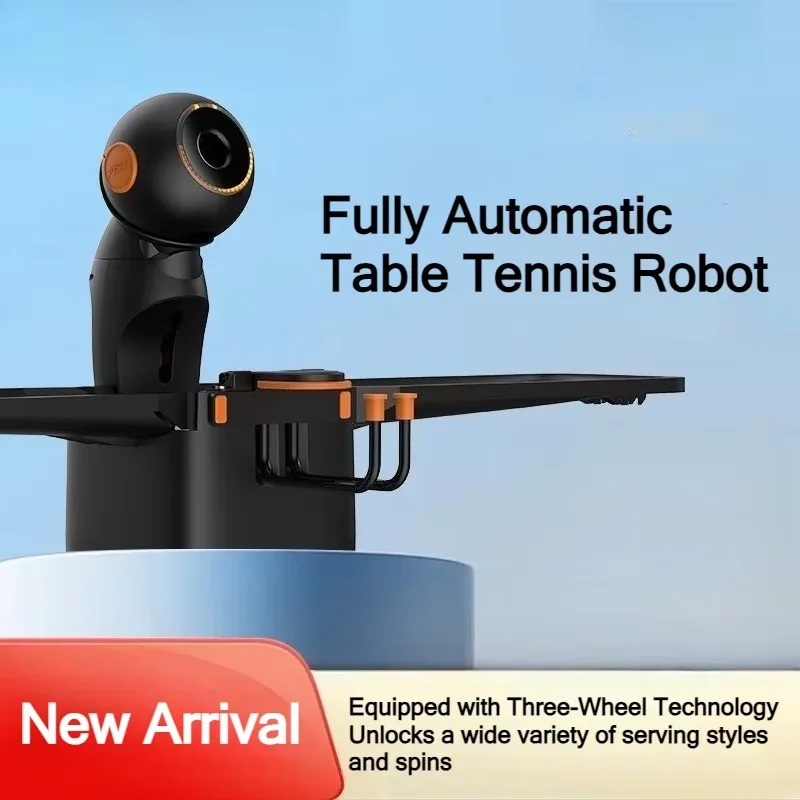 Smart Voice‑Controlled Table Tennis Serving Robot Multi‑Spin Ball Recycle Ping‑Pong Training Machine