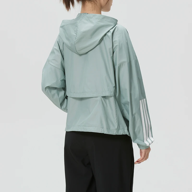 Adidas Women's Jacket Sportswear Fitness Training Running Woven Jacket Kc7654